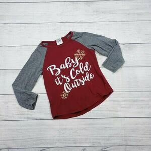 5 Mia Belle Girls Graphic Raglan Tee